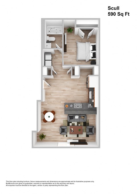 Scull Floor Plan